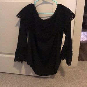 Off the shoulder top
